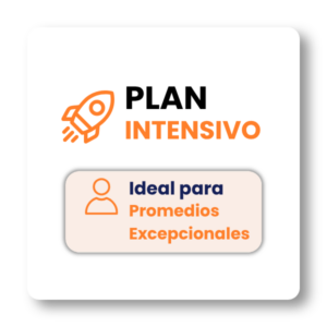 PLAN INTENSIVO